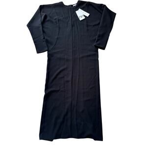 NWT - ZARA Black Dress, size small, loose & baggy fit